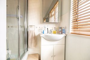 Shower in Bedroom One - click for photo gallery